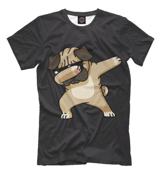 Футболка для мальчиков pug dab