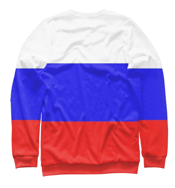 Свитшот для мальчиков с изображением Герб Российской Федерации цвета Белый