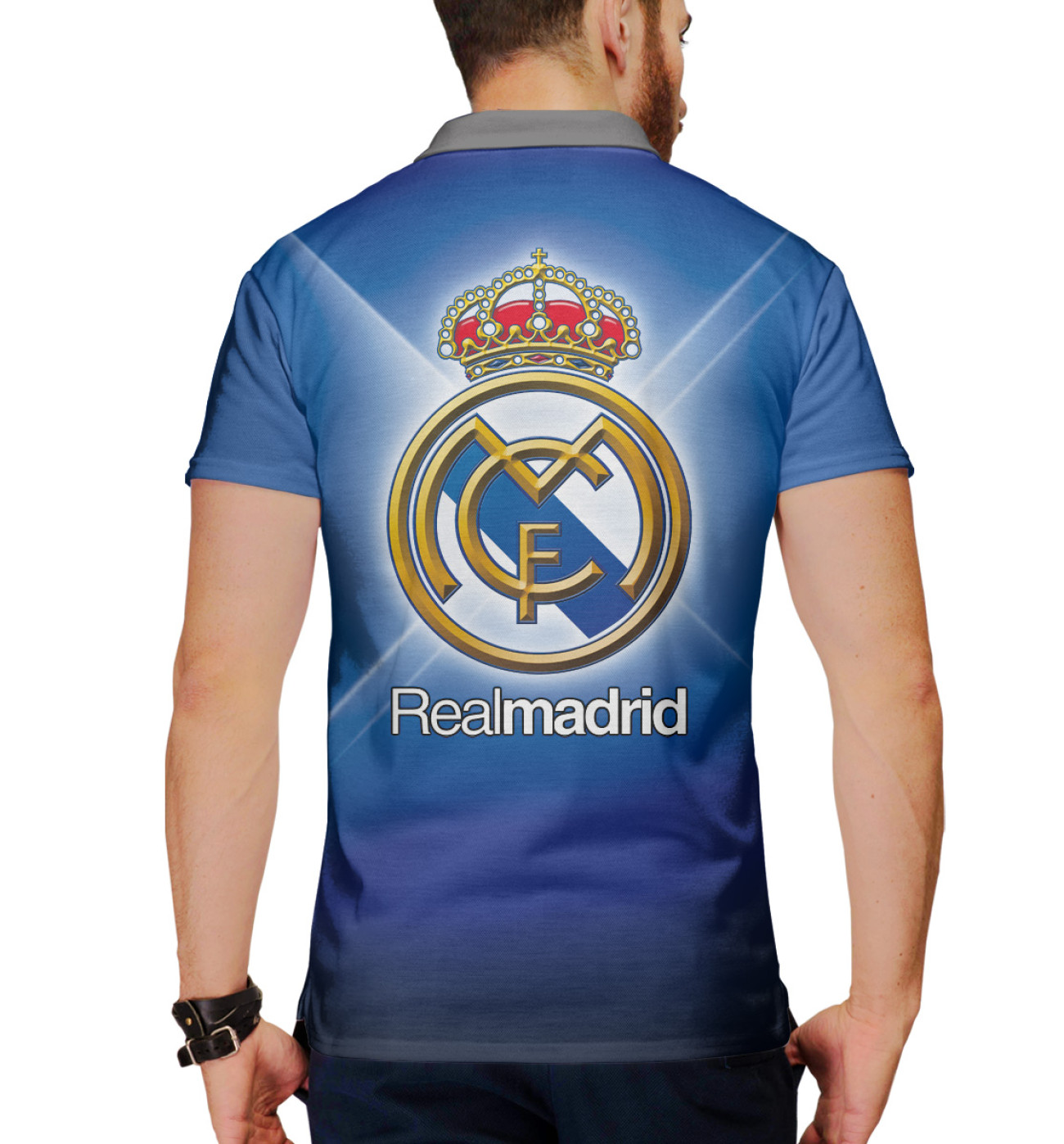 Мужское Поло Real Madrid, артикул: REA-911670-pol-2