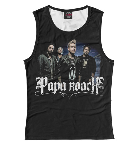 

Майки Print Bar, Белый, Papa Roach