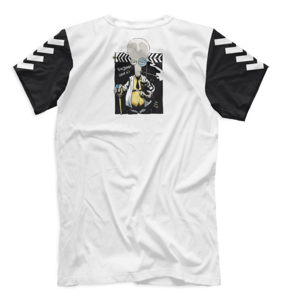 Футболка для мальчиков с изображением Роджер цвета Белый