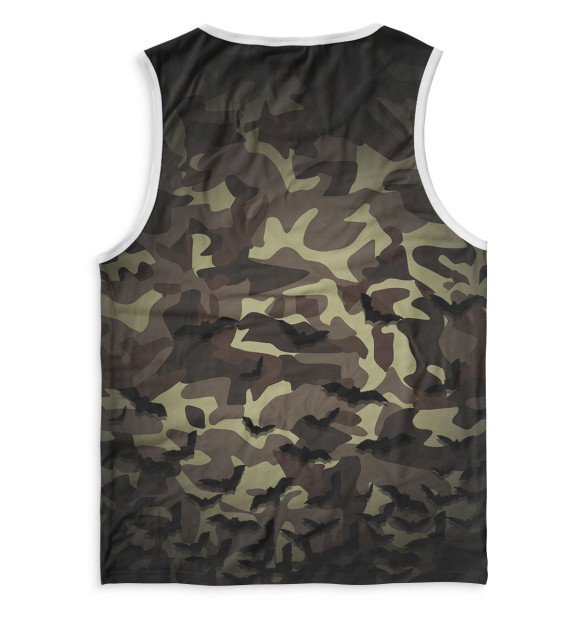 Мужская майка с изображением Военная разведка цвета Белый