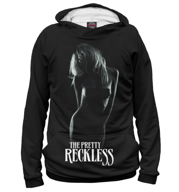 Женское худи с изображением The Pretty Reckless цвета Белый
