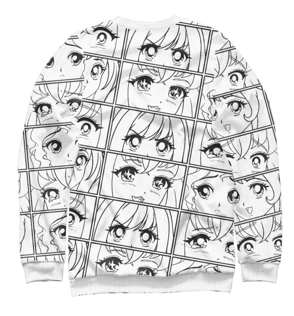 Свитшот для мальчиков с изображением Хацуне Мику цвета Белый