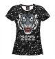 Женская футболка Черный водяной тигр 2022