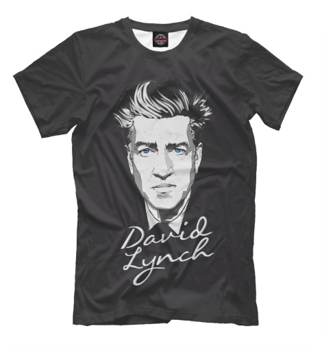 

Футболки Print Bar, Черный, Дэвид Линч