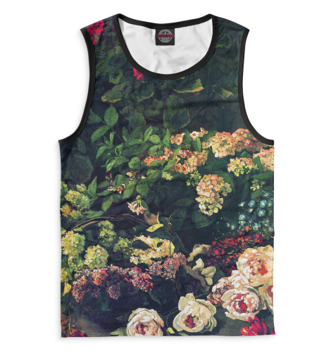 

Майки Print Bar, Белый, Цветы