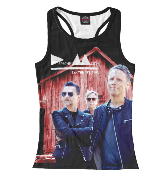 Женская майка-борцовка с изображением Soothe My Soul цвета Белый