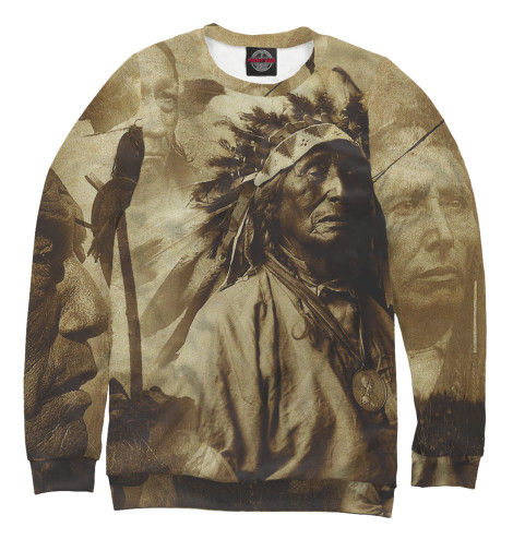 

Свитшоты Print Bar, Белый, Индейцы