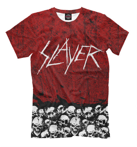 хлопковые футболки print bar slayer cross Футболки Print Bar Slayer Red