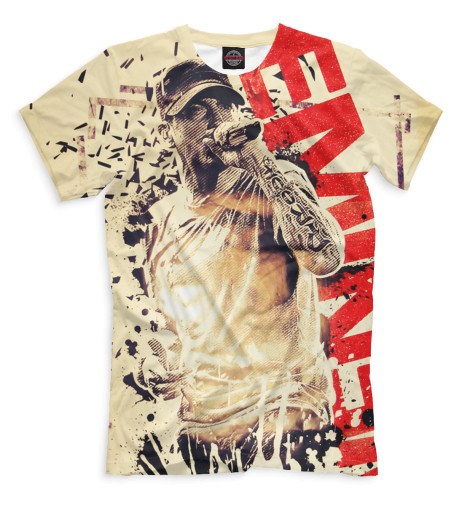 

Футболки Print Bar, Черный, Eminem