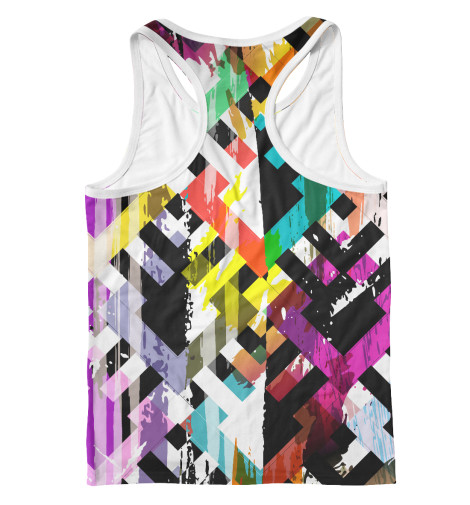 

Майки борцовки Print Bar, Белый, Line color