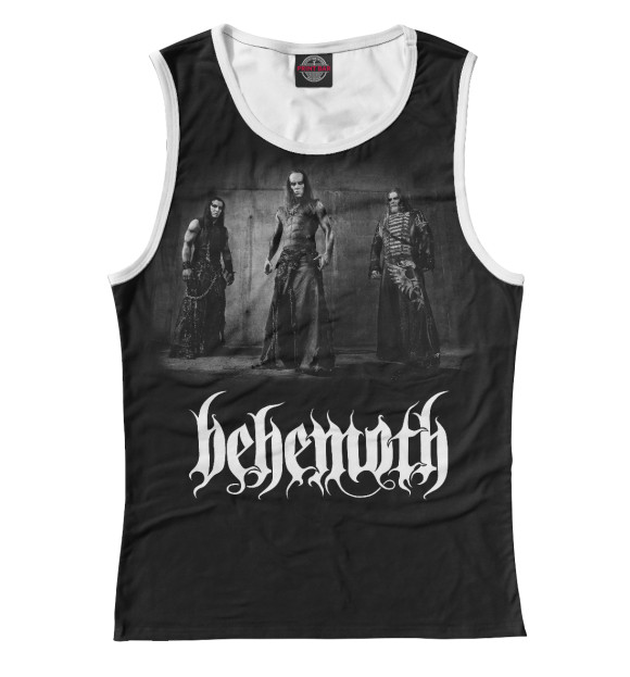 Майка для девочки с изображением Behemoth & Адам Нергал Дарский цвета Белый