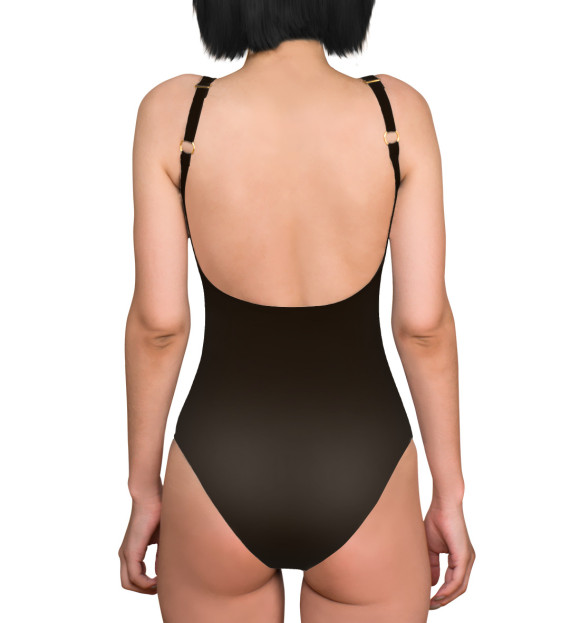 Купальник-боди с притом The Cure цвета  Купальник-боди с изображением The Cure цвета