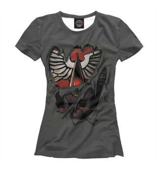 Женская футболка Кровавые ангелы