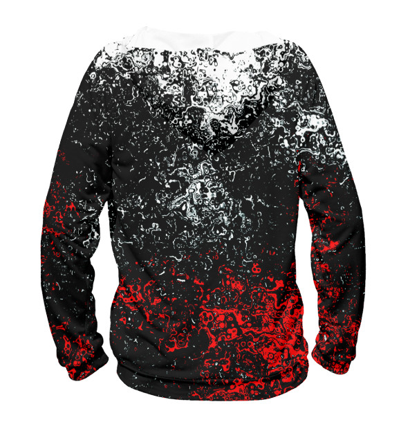 Женское худи с притом LEXUS цвета Белый Женское худи с изображением LEXUS цвета Белый