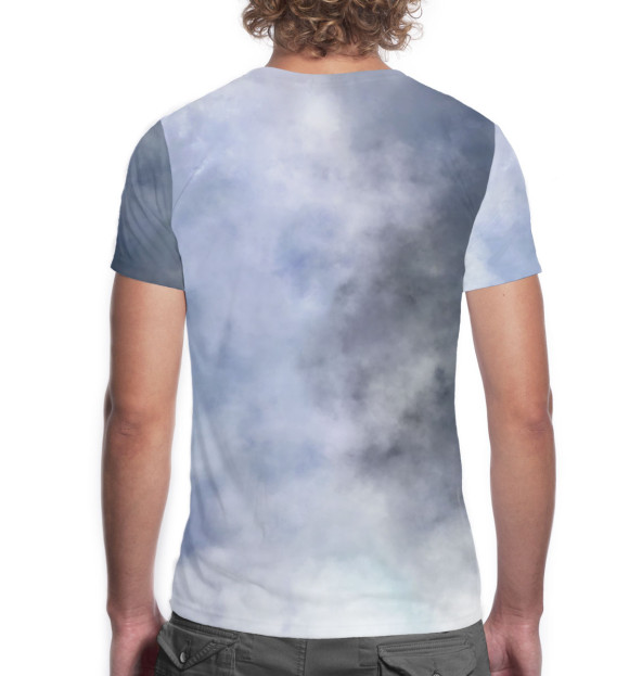 Мужская футболка с изображением God omens 2 цвета Белый