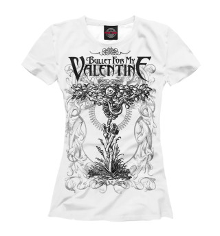 Женская футболка Bullet For My Valentine