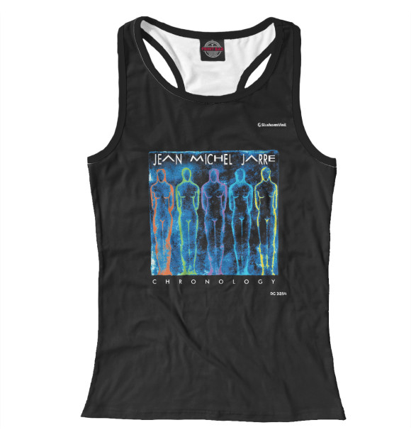 Женская майка-борцовка с изображением SV Chronologie b цвета Белый