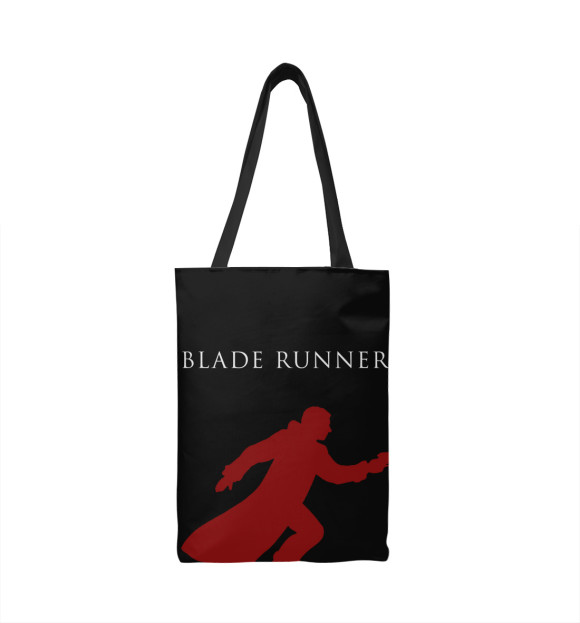 Сумка-шоппер с изображением Blade Runner цвета 