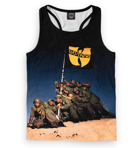 

Майки борцовки Print Bar, Белый, Wu-Tang Clan