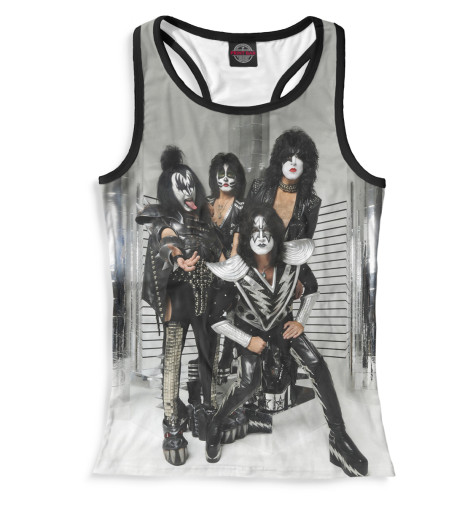 

Майки борцовки Print Bar, Белый, KISS