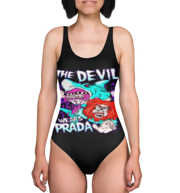 Купальник-боди с изображением The Devil Wears Prada цвета 