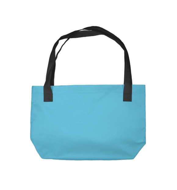 Пляжная сумка с изображением Кекусинкай Хидза Гери цвета 