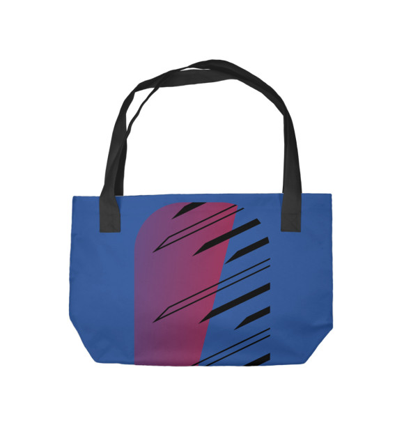 Пляжная сумка с изображением Барселона цвета 