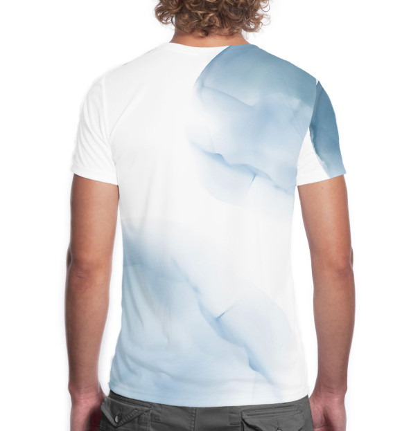 Мужская футболка с изображением 41 год цвета Белый