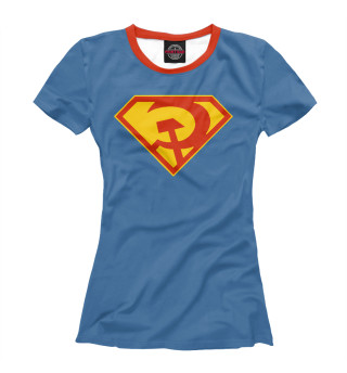 Женская футболка SuperSovietMan