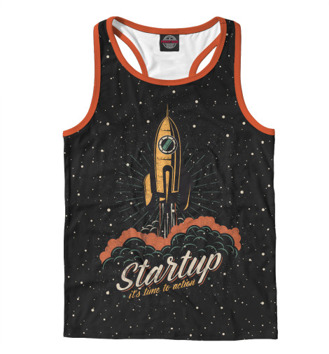 

Майки борцовки Print Bar, Белый, Startup Space