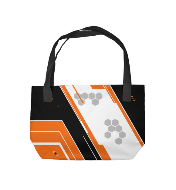 Пляжная сумка с изображением CS:GO / Asiimov AK-47 цвета 
