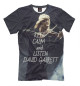 Мужская футболка Keep calm and listen David Garrett