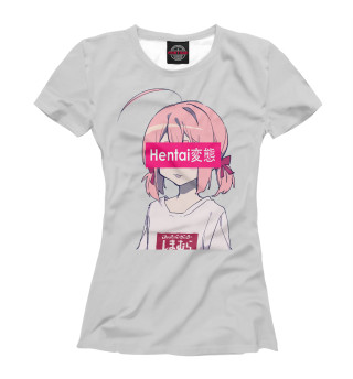 Футболка для девочек Hentai