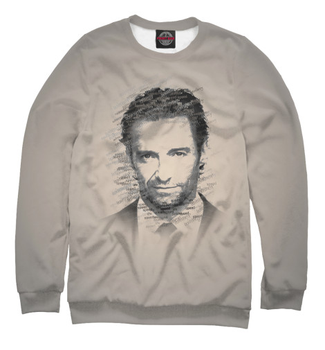 

Свитшоты Print Bar, Белый, Hugh Jackman - Хью Джекман