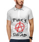 Мужское поло Punks not dead