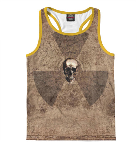 

Майки борцовки Print Bar, Белый, Знак радиации