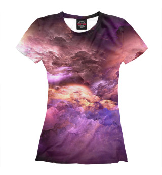 Женская футболка Wayward sky