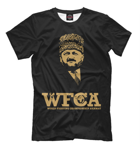 Футболки Print Bar WFCA Federation Black футболки print bar ахмат wfca