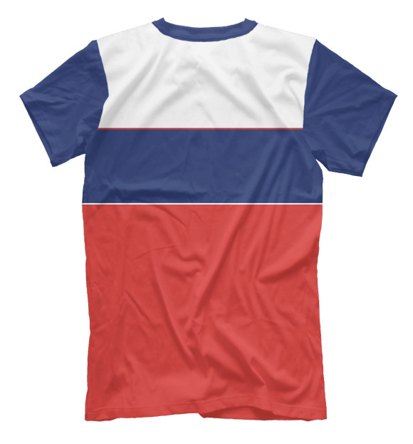 Футболка для мальчиков с изображением Team Russia цвета Белый
