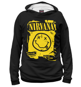 Мужское худи Нирвана (Nirvana)