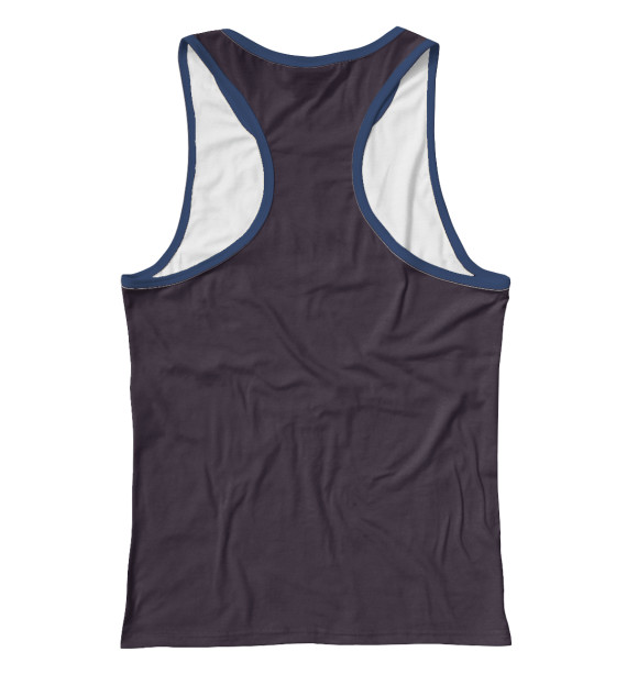 Женская майка-борцовка с изображением Рагнар цвета Белый