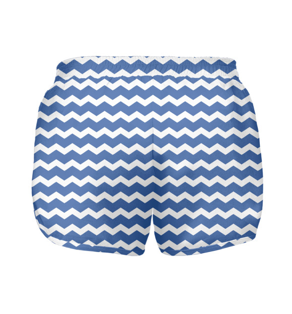Женские шорты с изображением ВМФ цвета Белый