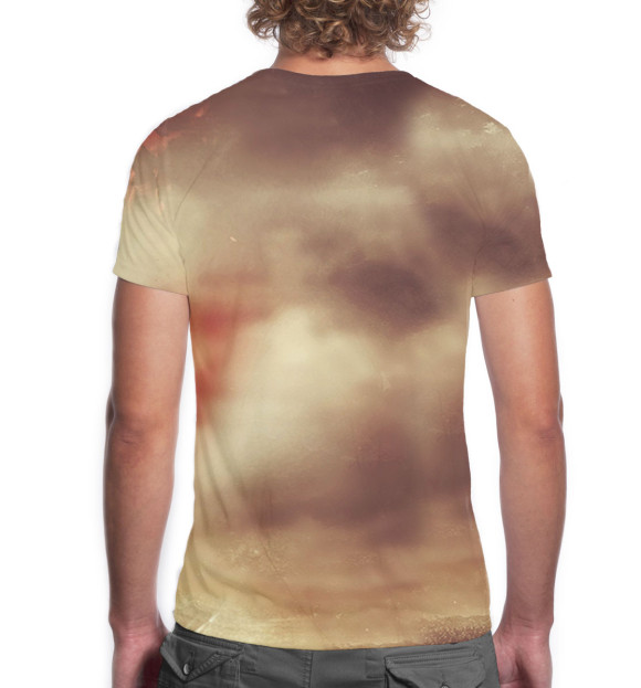 Мужская футболка с изображением Роналдиньо цвета Белый