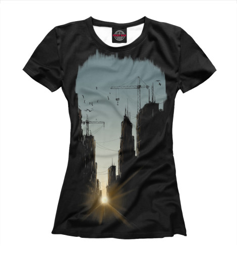 

Футболки Print Bar, Белый, Город