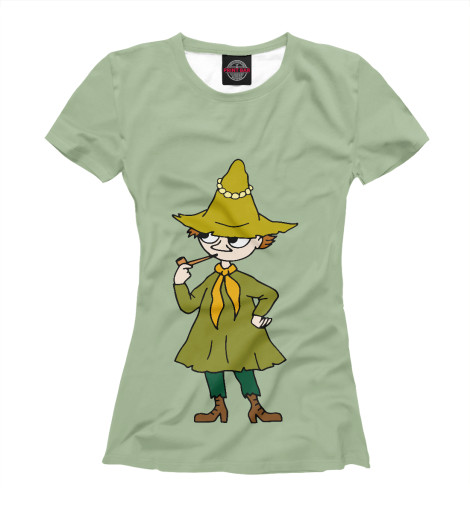 

Футболки Print Bar, Белый, Снусмумрик