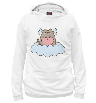 Мужское худи Pusheen Angel