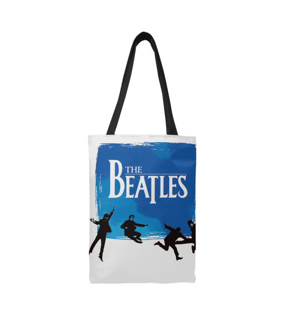 Сумка-шоппер с изображением The Beatles цвета 