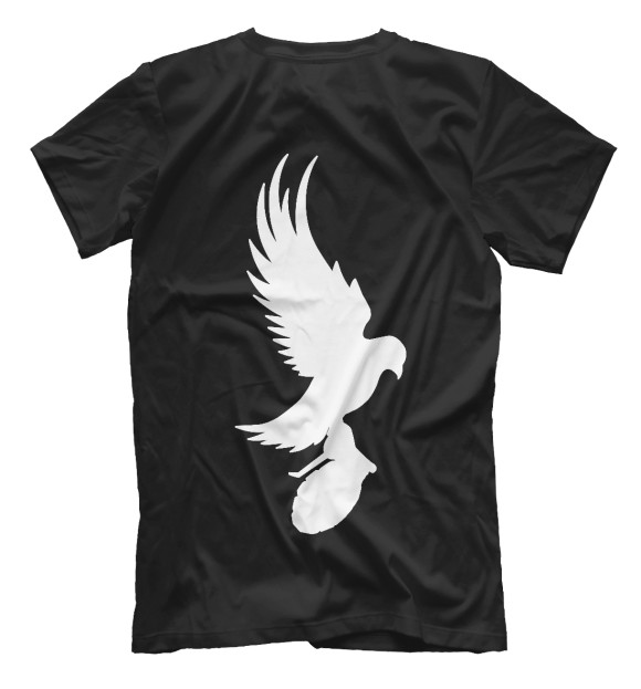 Мужская футболка с изображением Hollywood Undead 4L цвета Белый
